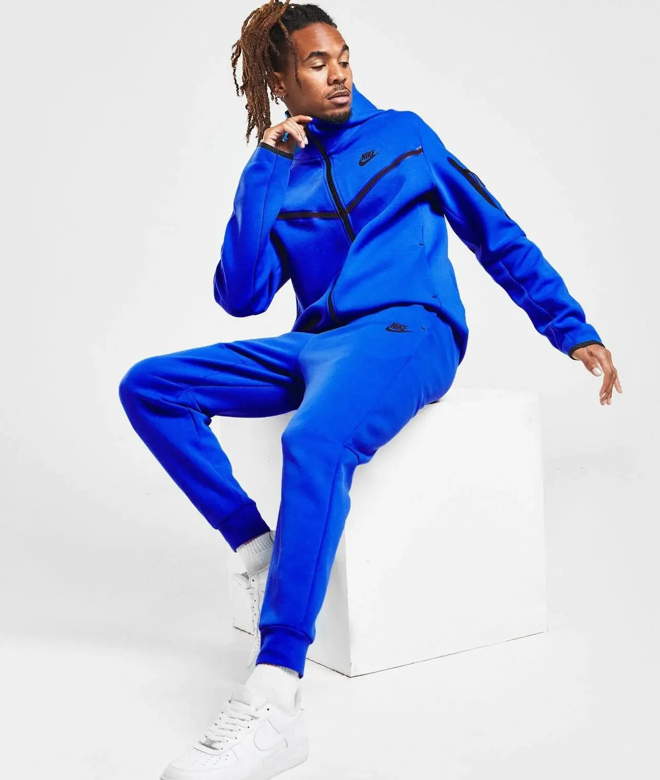 Conjunto Nike Tech Fleece Royal Blue